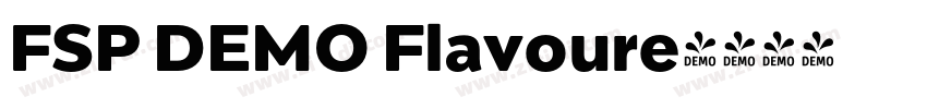 FSP DEMO Flavoure字体转换 FSP DEMO Flavoure字体转换